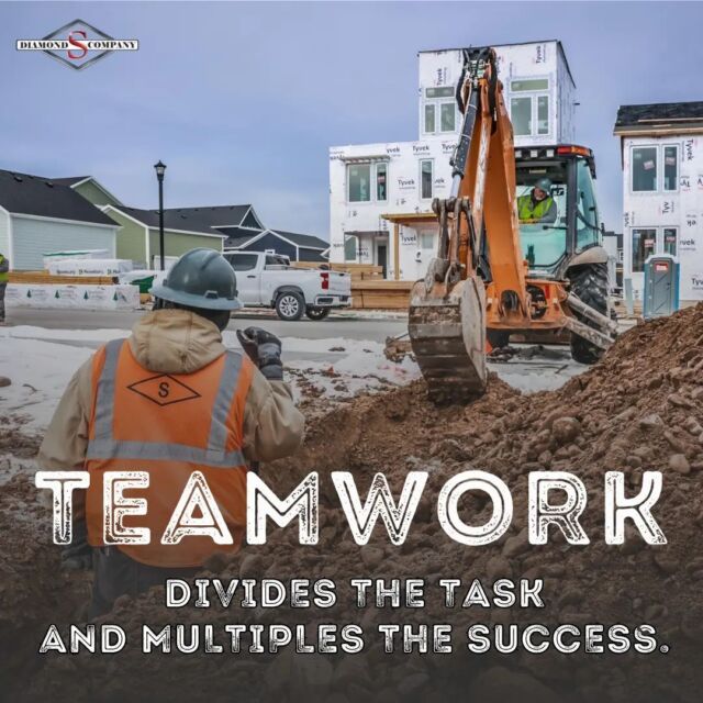 On a construction site, teamwork makes the difference between a project that goes smoothly and one with multiple errors. 

We value the unique personal strengths and expertise of our team members so that we can optimize our time and resources. Through communication, respect and trust, our efforts take on a collaborative spirit, ultimately leading to success that we can only achieve by working together.

 #diamondscompany #dsc #familybusiness #utahconstruction #webuildutah #undergroundutilities #naturalgaslines #heavyequipment #constructioncompany #ditchdiggers #bluecollarhumans #utah #steelineinstallation #plasticlineinstallation #enochsmithsonsco